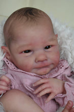 Load image into Gallery viewer, 19 Inch Lifelike Lovely Reborn Baby Dolls Girls Ava Cloth Body Cuddly Reborn Baby Doll Realistic Newborn Toddler Baby Dolls Gift