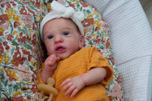 Cargar imagen en el visor de la galería, 19inch Realistic Reborn Baby Doll Handmade Lifelike Soft Cloth Body Baby Dolls Girl Gift for Kids