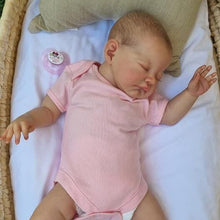 Cargar imagen en el visor de la galería, 19 Inch Cuddly Lifelike Baby Dolls Sleeping Adorable Baby Dolls Girl Realistic Baby Doll