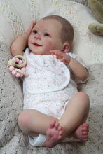 Load image into Gallery viewer, Pinky Reborn Lovely Smile 20 Inch 50 cm Painted Hair Reborn Baby Dolls with Cuddly Body Realistic Reborn Girl Toys
