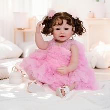 Cargar imagen en el visor de la galería, Reborn baby dolls Nova Handcrafted Reborn Ultra-Realistic Silicone Newborn Collector's Art Handmade weighted reborn doll for grief therapy CE certified