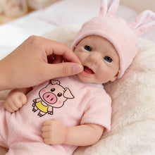 Load image into Gallery viewer, Pinky Reborn 12 Inch 30 cm Silicone Full Body Baby Girl,Silicone Baby Doll - Platinum Silicone Weighted Realistic Newborn Lifelike Preemie Doll Gift Collectors & Kids Age 3+