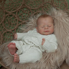 Загрузить изображение в средство просмотра галереи, 21 Inch Sleeping Realistic Newborn Baby Dolls Girl Real Life Reborn Lovely Baby Doll