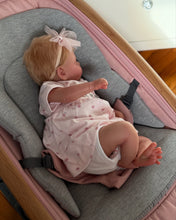 Carica l'immagine nel visualizzatore di Gallery, Rosalie 20-Inch Reborn Baby Doll Gift Set Choose Full Vinyl Girl or Soft Body Rooted Blonde Hair, Closed Eyes Includes Pacifier, Bottle & Birth Certificate 1.2KG Realistic Weight