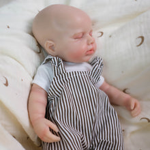Load image into Gallery viewer, 12 Inch Realistic Reborn Infant Doll, Full Silicone Flexible Material, Meets US/EU Toy Standards, Cuddly Reborn Baby Doll in Gift Box