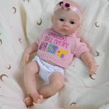 Load image into Gallery viewer, 12 Inch Full Silicone Reborn Baby Doll with Open Mouth & Tongue