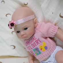 Load image into Gallery viewer, 12 Inch Full Silicone Reborn Baby Doll with Open Mouth & Tongue