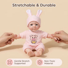 Load image into Gallery viewer, Pinky Reborn 12 Inch 30 cm Silicone Full Body Baby Girl,Silicone Baby Doll - Platinum Silicone Weighted Realistic Newborn Lifelike Preemie Doll Gift Collectors & Kids Age 3+