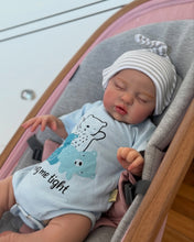 Load image into Gallery viewer, Pinky Reborn 20" Cute Sleeping Reborn Baby Doll Closed Eyes Soft Body Outfit and Pacifier