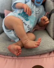 Load image into Gallery viewer, Pinky Reborn 20" Cute Sleeping Reborn Baby Doll Closed Eyes Soft Body Outfit and Pacifier