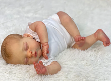 Carica l'immagine nel visualizzatore di Gallery, Pinky Reborn 18 Inch Baby Dolls Realistic Newborn Babydoll Lovely Huggable Toys For Kids 3+ Perfect Birthday Christmas Present Gifts