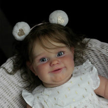 Load image into Gallery viewer, 24 Inch Adorable Real Life Newborn Baby Dolls Lifelike Lovely Reborn Baby Doll Maddie Sweet Realistic Baby Doll Girl Gift