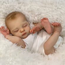 Carica l'immagine nel visualizzatore di Gallery, Pinky Reborn 18 Inch Baby Dolls Realistic Newborn Babydoll Lovely Huggable Toys For Kids 3+ Perfect Birthday Christmas Present Gifts