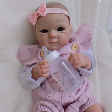 Carregar imagem no visualizador da galeria, Bettie 18" Ultra-Realistic Reborn Baby Doll reborn baby girl #1 Gift for New Moms Hand-Painted vinyl Doll Collector-Grade Reborn