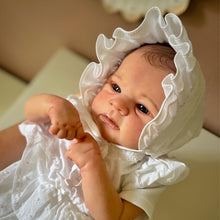 Cargar imagen en el visor de la galería, 17inch Lovely Reborn Baby Dolls Elijah Soft Silicone Realistic Cuddly Newborn Baby Doll Xmas Birthday Gift