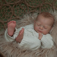Загрузить изображение в средство просмотра галереи, 21 Inch Sleeping Realistic Newborn Baby Dolls Girl Real Life Reborn Lovely Baby Doll