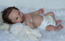 画像をギャラリービューアに読み込む, Realistic Reborn Baby Doll Handmade Realistic Soft Silicone Full Body Newborn Baby Dolls Girl / Boy