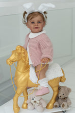 Load image into Gallery viewer, 24 Inch Adorable Lifelike Reborn Baby Dolls Realistic Lovely Newborn Baby Doll Toddler Girls Gift for Kids