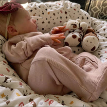 Load image into Gallery viewer, Rebrorn Baby Doll With 3D-painting Skin And Visible Veins Realistic Asleep Laura Soft Silicone Newborn Bebe Doll Toy For Girl Christmas Gift Christmas, Halloween Gift