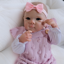 Carregar imagem no visualizador da galeria, Bettie 18" Ultra-Realistic Reborn Baby Doll reborn baby girl #1 Gift for New Moms Hand-Painted vinyl Doll Collector-Grade Reborn