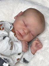 Laden Sie das Bild in den Galerie-Viewer, 20 Zoll schlafen lebensechte neugeborene Babypuppen realistische wiedergeborene Kleinkind-Babypuppe Mädchen Geburtstag Weihnachtsgeschenk