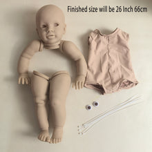 画像をギャラリービューアに読み込む, PINKY REBORN 26" Unfinished Reborn Doll Kit | Blank Vinyl Limbs & Cloth Body | DIY Make Your Own Doll | Artist Blank Kit