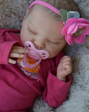 Load image into Gallery viewer, 20 Inch Sleeping Adorable Newborn Baby Doll Girl Realistic Lifelike Reborn Baby Doll Birthday Gift for Kids