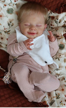Load image into Gallery viewer, 19 Inch Lovely Realistic Newborn Baby Dolls Silicone Full Body Lifelike Cuddler Reborn Baby Doll Girl Birthday Xmas Gift for Kids Age 3+