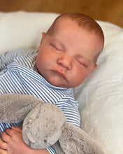 Carregar imagem no visualizador da galeria, 19 Inch Sleeping Reborn Baby Dolls Cloth Body Reborn Baby Dolls Girl Preemie Lifelike Reborn Baby Doll Toddler