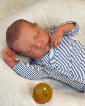 Carregar imagem no visualizador da galeria, 19 Inch Sleeping Reborn Baby Dolls Cloth Body Reborn Baby Dolls Girl Preemie Lifelike Reborn Baby Doll Toddler