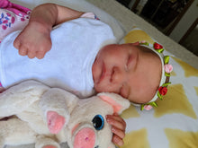 Cargar imagen en el visor de la galería, Handmade Reborn Baby Dolls Levi Sleeping Baby Doll Soft Silicone Lifelike Neborn Babies 18 Inch Baby Doll