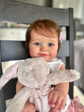 画像をギャラリービューアに読み込む, 20 Inch Realistic Newborn Baby Doll Soft Silicone Reborn Baby Doll Xmas Gift Girl Toy for Kids Age 3+