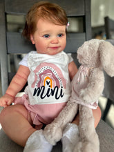 画像をギャラリービューアに読み込む, 20 Inch Realistic Newborn Baby Doll Soft Silicone Reborn Baby Doll Xmas Gift Girl Toy for Kids Age 3+