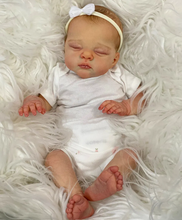 Carica l'immagine nel visualizzatore di Gallery, Pinky Reborn 18 Inch Baby Dolls Realistic Newborn Babydoll Lovely Huggable Toys For Kids 3+ Perfect Birthday Christmas Present Gifts