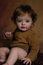 Load image into Gallery viewer, 24 Inch Adorable Realistic Reborn Toddler Doll Lifelike Cuddly Newborn Baby Doll Girls Suesue