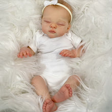 Carica l'immagine nel visualizzatore di Gallery, Pinky Reborn 18 Inch Baby Dolls Realistic Newborn Babydoll Lovely Huggable Toys For Kids 3+ Perfect Birthday Christmas Present Gifts