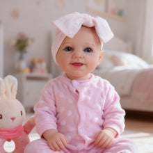 Load image into Gallery viewer, Reborn Dolls Reborn Baby Dolls Sunny 19 inch Realistic Newborn Girls Lifelike Real Baby Open Eye Softness Cloth Body that Look Cute Toddler For Kids Age 3+