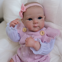 Carregar imagem no visualizador da galeria, Bettie 18" Ultra-Realistic Reborn Baby Doll reborn baby girl #1 Gift for New Moms Hand-Painted vinyl Doll Collector-Grade Reborn