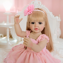 Load image into Gallery viewer, Betty 22 Inch Pink Barbie Princess Doll Collectible Adorable Newborn Baby Doll Beautiful Toddler Lifelike Reborn Girl Full Vinyl Body Doll