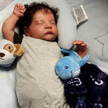 Carregar imagem no visualizador da galeria, 19 inch Sleeping Lifelike Reborn Baby Dolls LouLou Realistic Newborn Baby Doll Cuddly Silicone Vinyl Baby Dolls Girl Gift