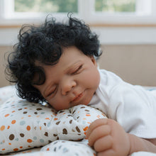 Carica l'immagine nel visualizzatore di Gallery, Pascale 18 inch Adorable Reborn Baby  Soft Cloth Body doll baby gifts Black Skin African American Realistic Baby Doll