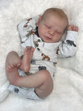 Laden Sie das Bild in den Galerie-Viewer, 20 Zoll schlafen lebensechte neugeborene Babypuppen realistische wiedergeborene Kleinkind-Babypuppe Mädchen Geburtstag Weihnachtsgeschenk