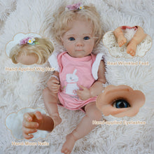 Carica l'immagine nel visualizzatore di Gallery, Bettie Cute 18 Inch Realistic Reborn Baby Dolls Lifelike Newborn Baby Dolls Girl Lovely Preemie Baby Doll