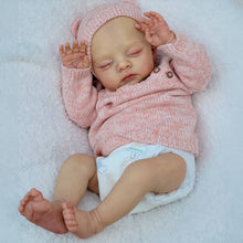 Carica l'immagine nel visualizzatore di Gallery, Pinky Reborn 19" Soft Body Twin Dolls in Gift Box Hand-Painted Reborn Twin Baby Dolls Set