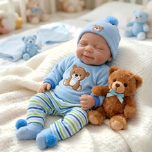 Загрузить изображение в средство просмотра галереи, Pinky Reborn Lifelike 20 Inch 50 cm Pascale Realistic Newborn Baby Doll Peaches Girl Platinum Liquid Full Solid Silicone Reborn Baby Doll 3D Painted Skin Visible Veins Babies for Kids Age 3+