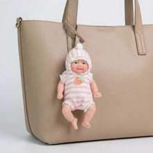 Load image into Gallery viewer, Pinky Reborn 6 Inch Mini Reborn Baby Dolls Full Silicone Baby Girl,Tiny Silicone Baby Dolls ,Mini Realistic Newborn Baby Doll with Clothes Set & Feeding Accessories (Vivienne)