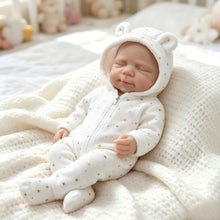 Carica l'immagine nel visualizzatore di Gallery, Pinky Reborn Full Silicone Body Baby Doll with Mouth that Opens - 20 Inch Lifelike Reborn Baby Dolls Soft Sleeping Newborn Doll Anatomically Correct