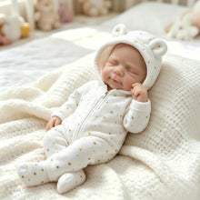 Carica l'immagine nel visualizzatore di Gallery, Pinky Reborn Full Silicone Body Baby Doll with Mouth that Opens - 20 Inch Lifelike Reborn Baby Dolls Soft Sleeping Newborn Doll Anatomically Correct