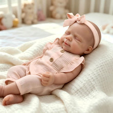 Load image into Gallery viewer, Pinky Reborn Realistic 20 Inch 50 cm Pascale Realistic Newborn Baby Doll Peaches Girl Platinum Liquid Full Solid Silicone Reborn Baby Doll 3D Painted Skin Visible Veins Babies for Kids Age 3+
