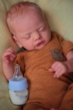 Carica l'immagine nel visualizzatore di Gallery, 19 Inch Sleeping Newborn Baby Dolls Adorable Cuddly Realistic Baby Dolls Girl Lifelike Soft Cloth Body Baby Dolls Gift